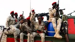 عناصر من قوات الدعم السريع 